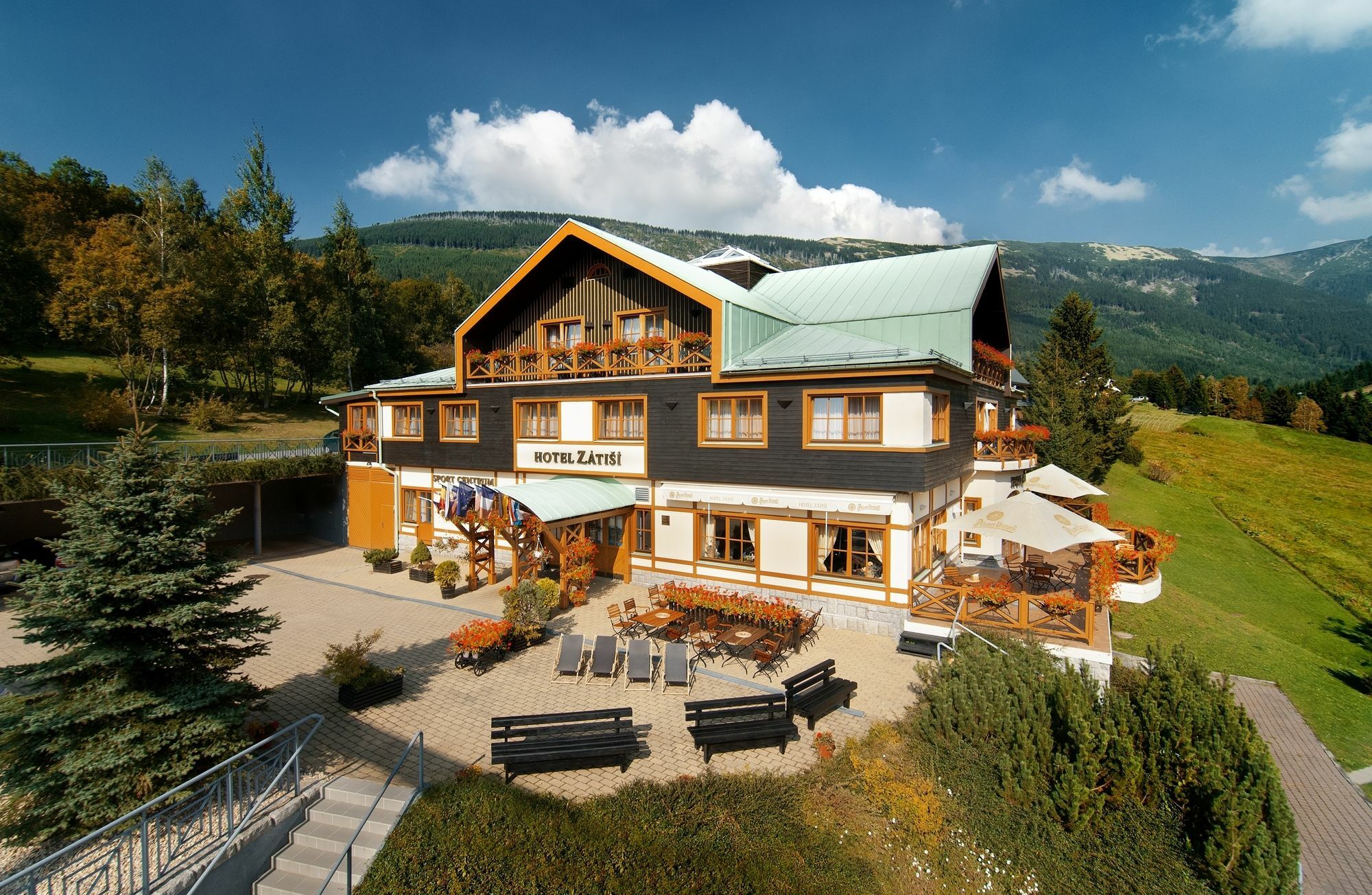 Hotel Zatisi Шпиндлерув-Млин Экстерьер фото